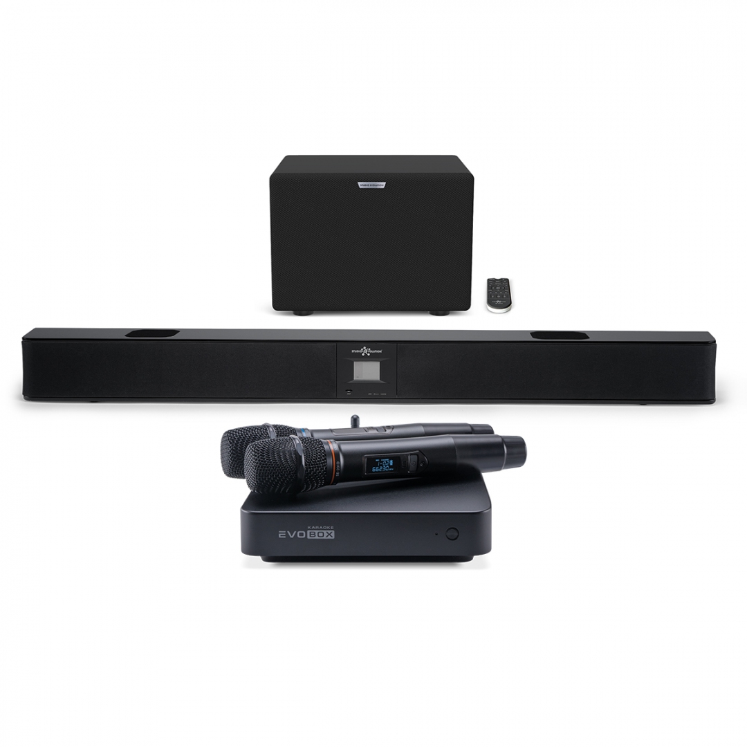 караоке-комплект EVOBOX Plus + EvoSound Bar (саундбар с караоке) в Татарстане
