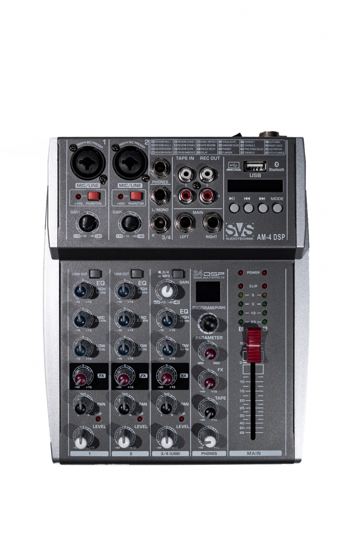 SVS Audiotechnik mixers AM-4 DSP Аналоговый микшерный пульт, 4-канала в Татарстане