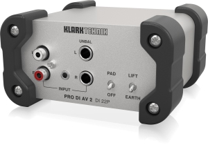 Klark Teknik DI 22P пассивный стерео директ-бокс в Татарстане